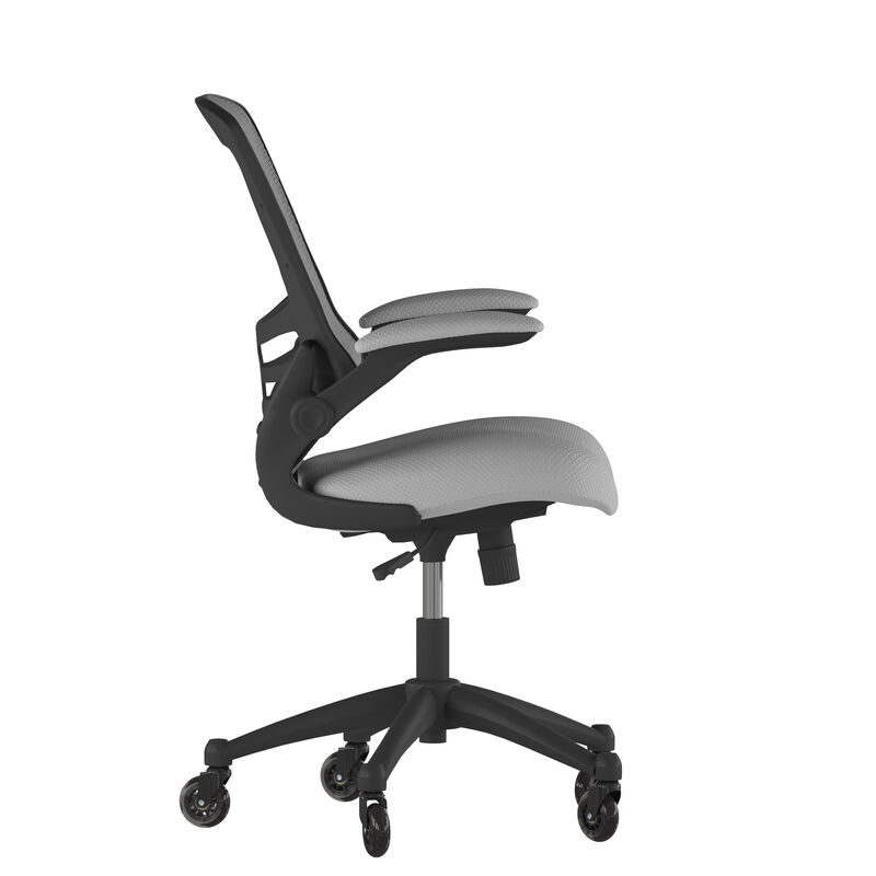 Kelista Desk Chair with Transparent Roller Wheels