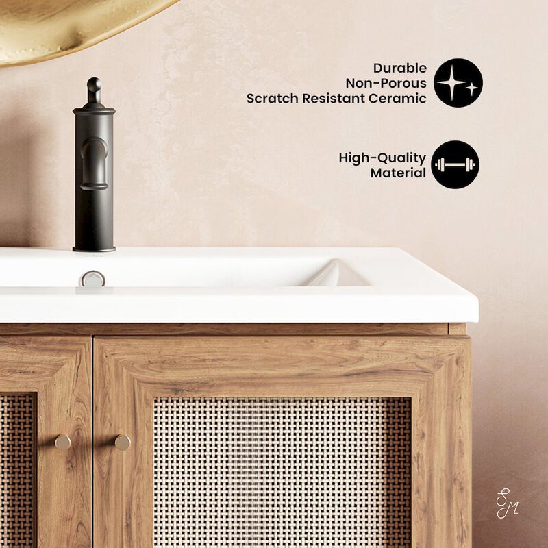 Classe 30" Freestanding Bathroom Vanity with Sink Top image number 3