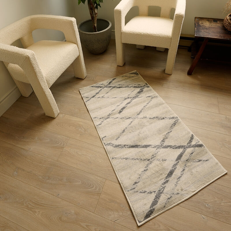 Savannah Contemporary Abstract Beige Grey Indoor Area Rug