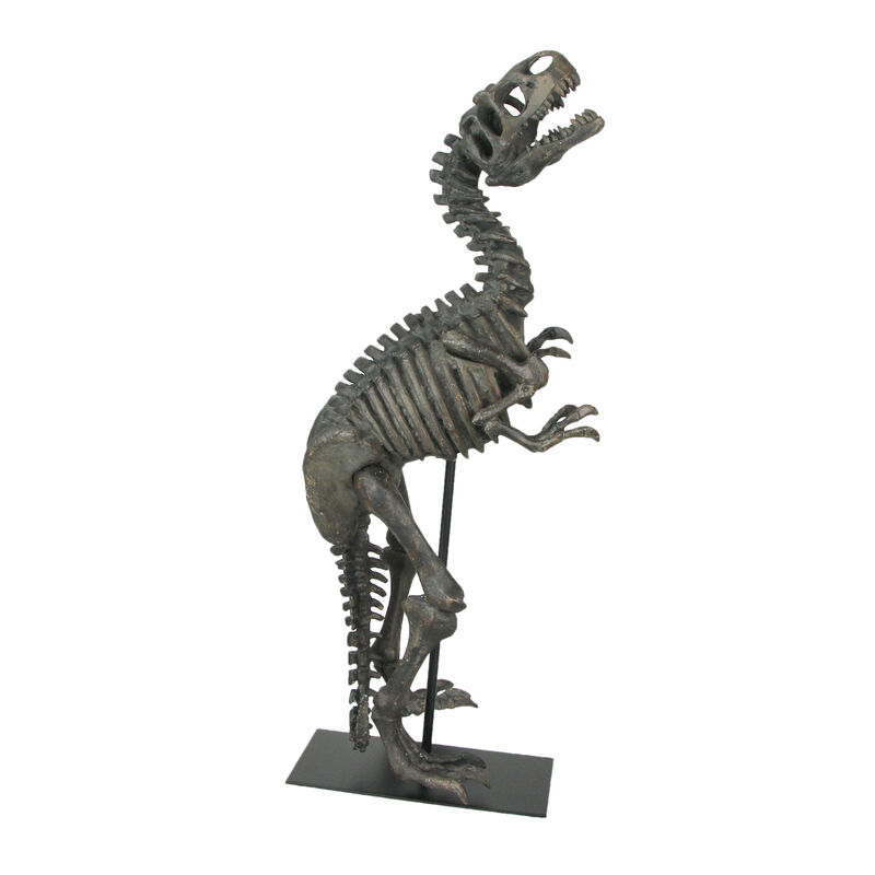 Resin Tyrannosaurus Rex Fossil Bones Home Decor Dinosaur Skeleton Sculpture Art image number 0