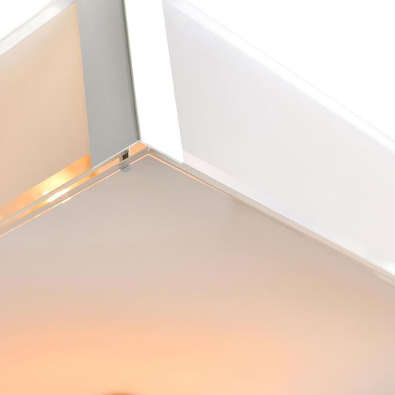 Lucie 5 Light Down Chandelier With Chrome Finish