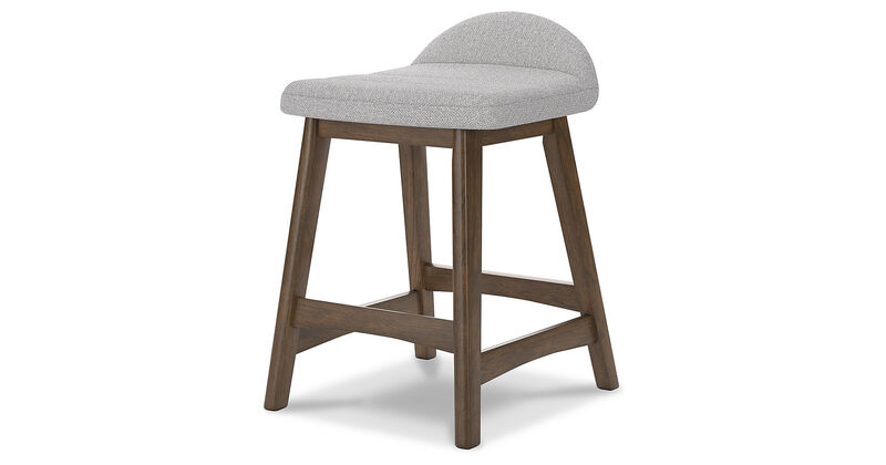 Lyncott Upholstered Counter Height Bar Stool (Set of 2) image number 2