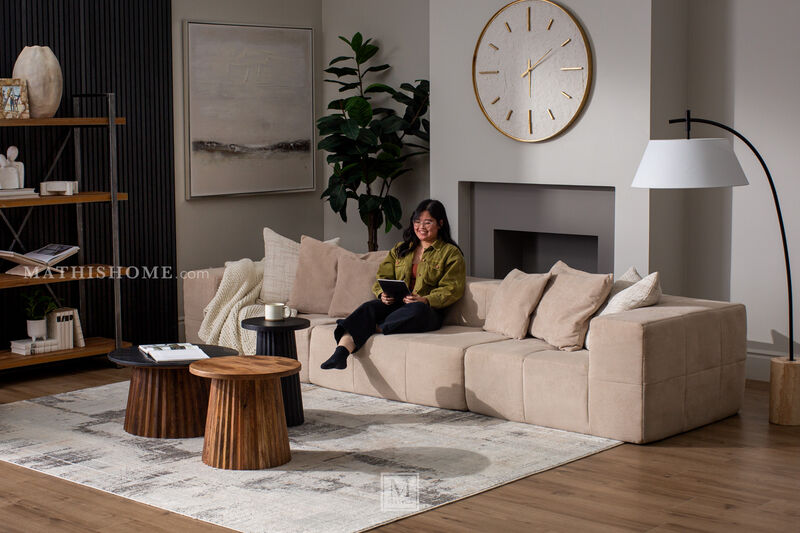 Compressed Modular Sofa image number 4