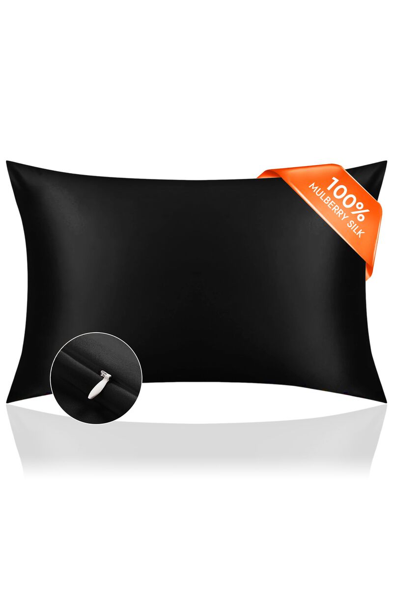 22Momme Mulberry Silk Hidden&nbsp;Zipper Pillowcase