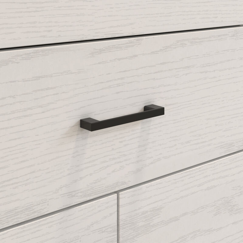 FUFU&GAGA 9-Drawer Rustic Dresser with Vintage Charm, Durable Build, (63" W x 15.7" D x 35.4" H), Brown