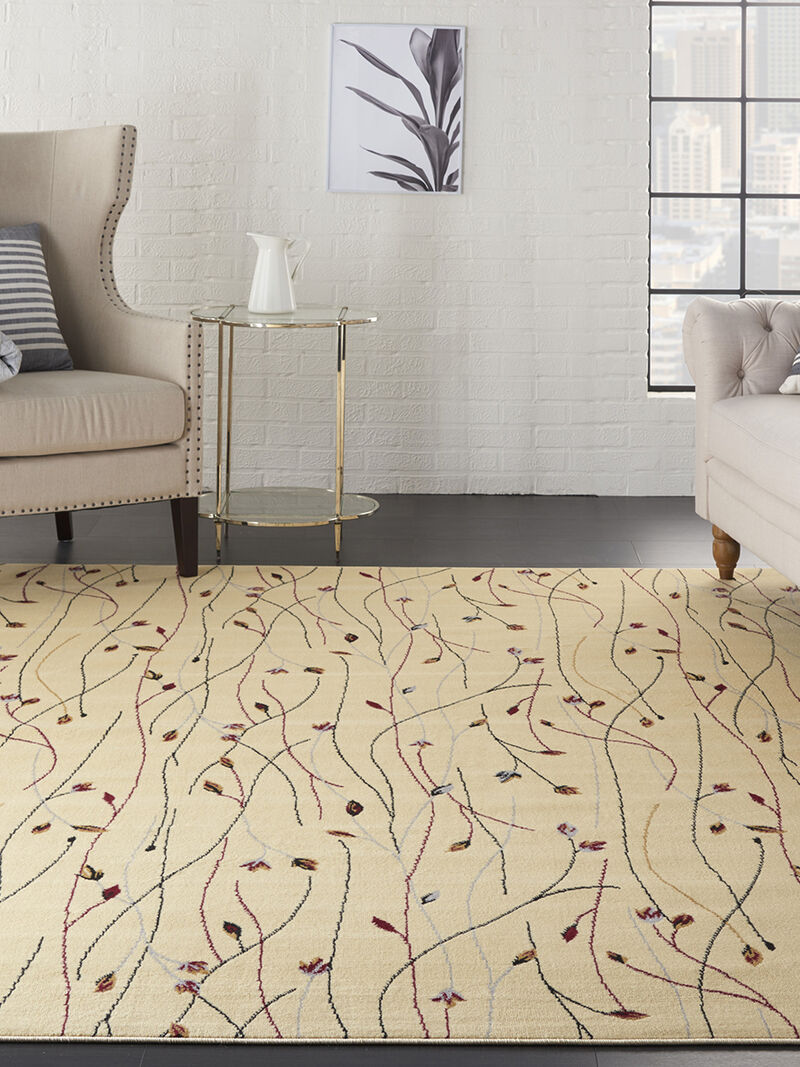 Grafix GRF15 Cream 7'10" x 9'10" Rug