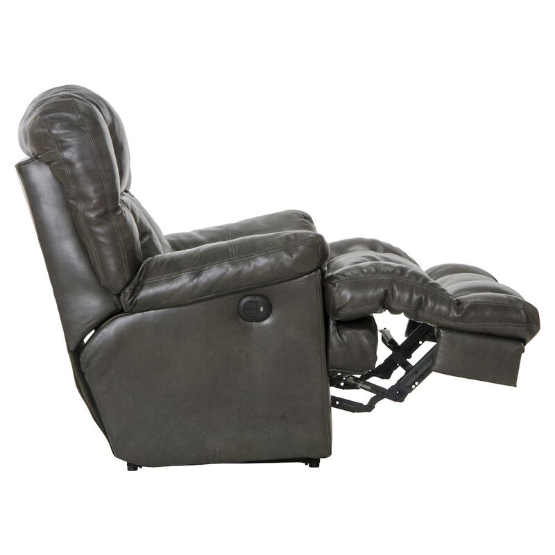 Catnapper Victor Power Lay Flat Chaise Recliner