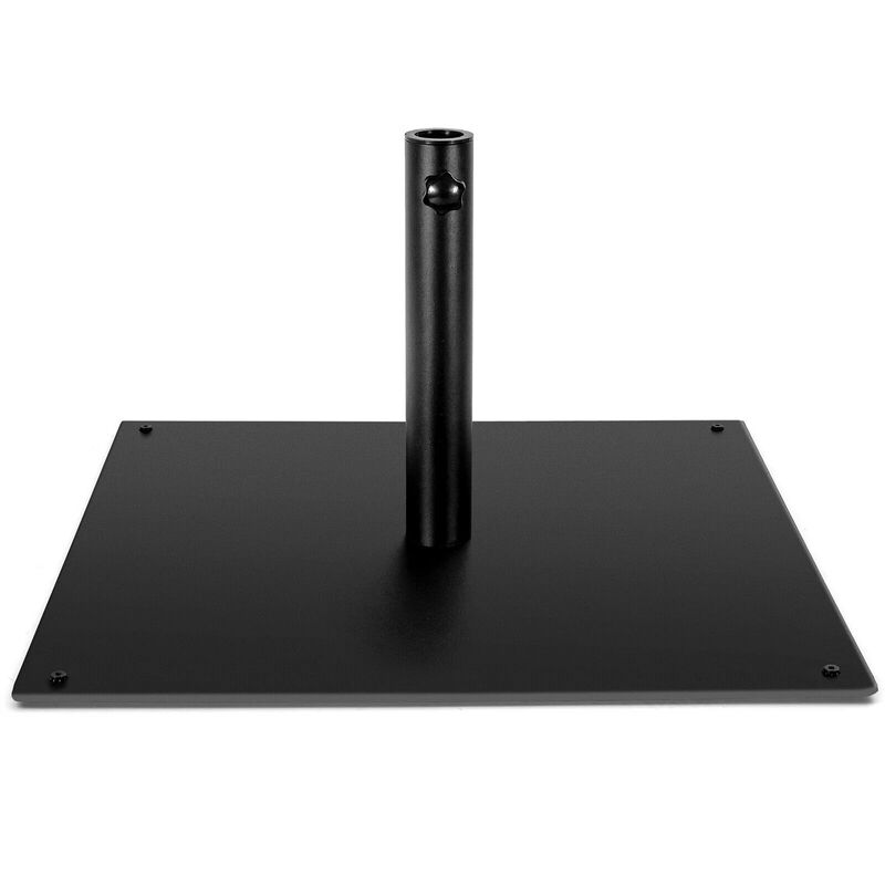 Mondawe 42 LBS Weighted 25 Inch Square Patio Umbrella Base image number 0