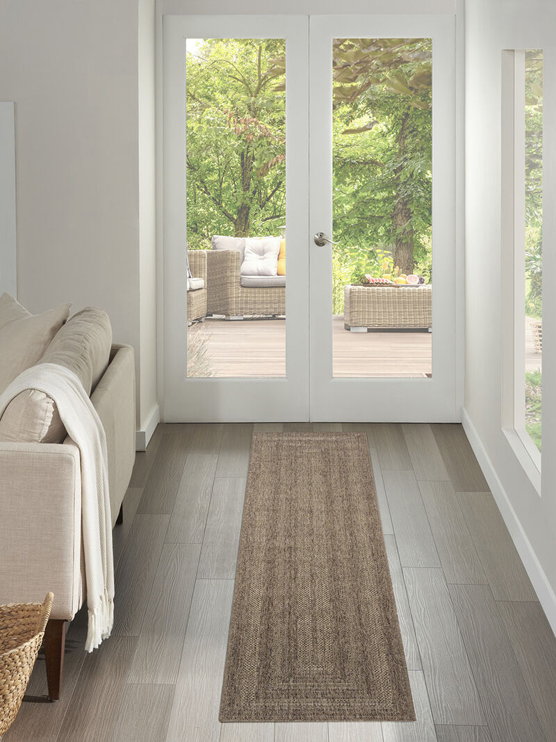 Tulum TLM04 Brown 2' x 3' Rug