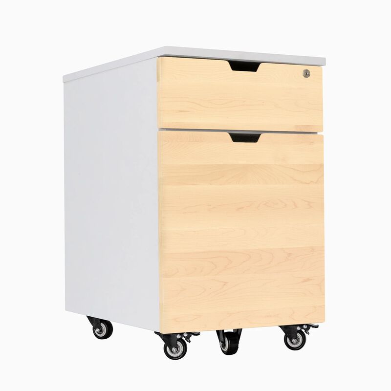 Desky Wooden Minimal Filing Cabinet image number 0