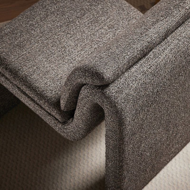 Dune Boucle Upholstered Armless Accent Chair image number 8