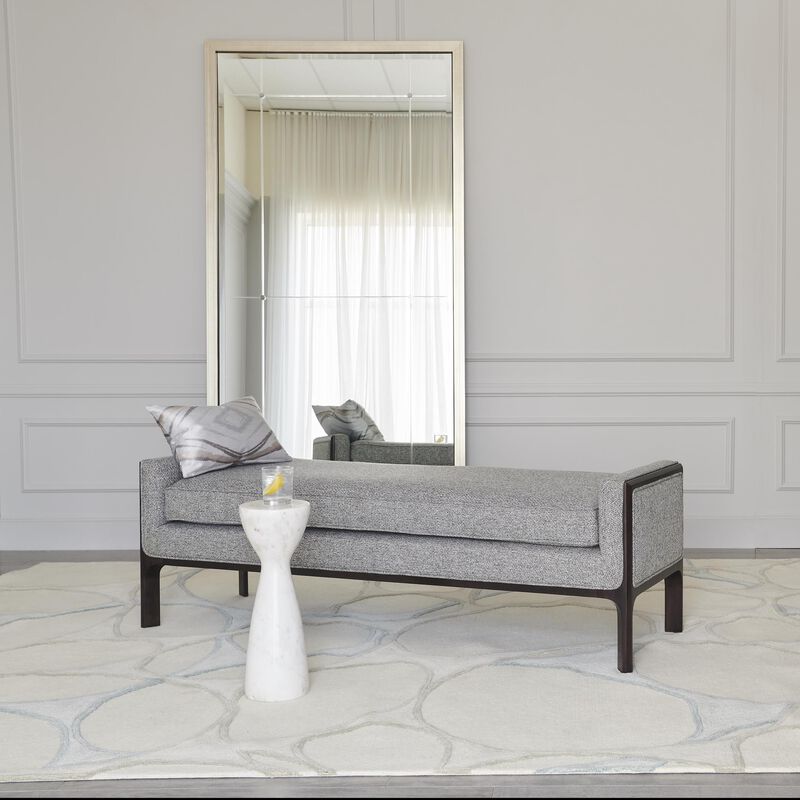 Beaumont Floor Mirror- Silver