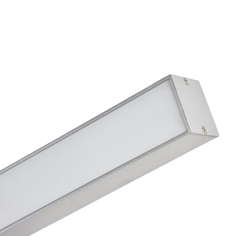VONN Lighting Integrated AC LED ADA Compliant Bathroom Wall Lighting Fixture in Silver