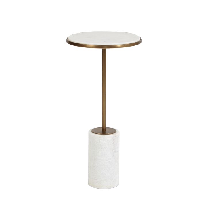 Short Cored Marble Table