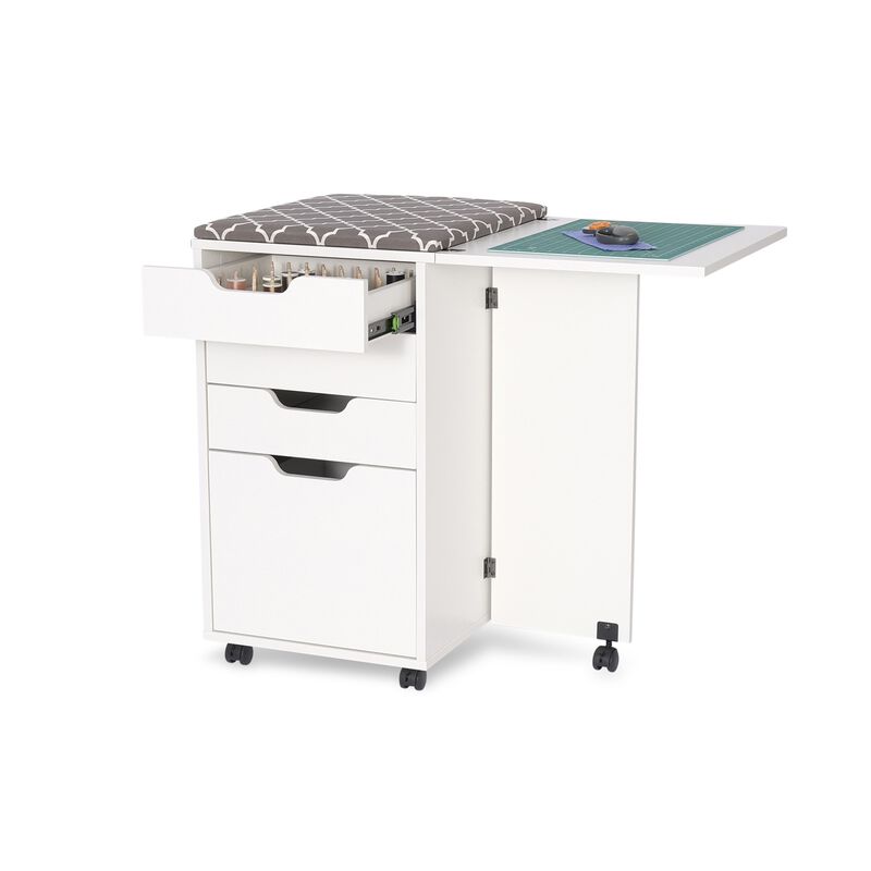 Kiwi Storage Cabinet Ash White