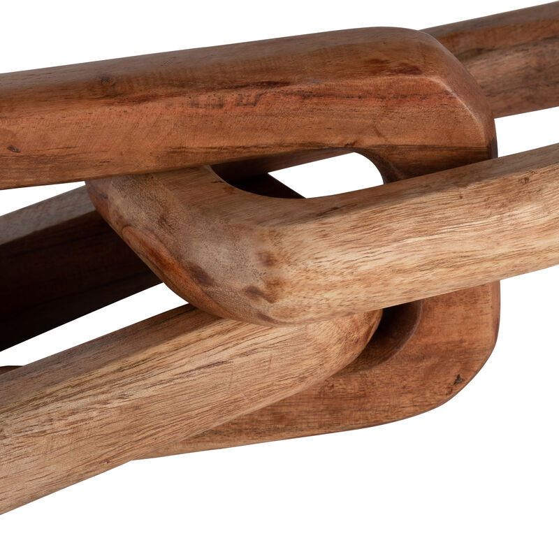 Wood Triple Link Chain image number 4