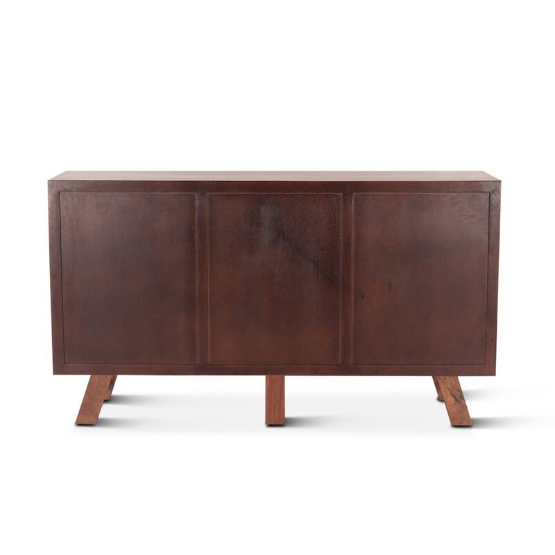 World Interiors Stavanger Sideboard in Cinnamon Brown Finish
