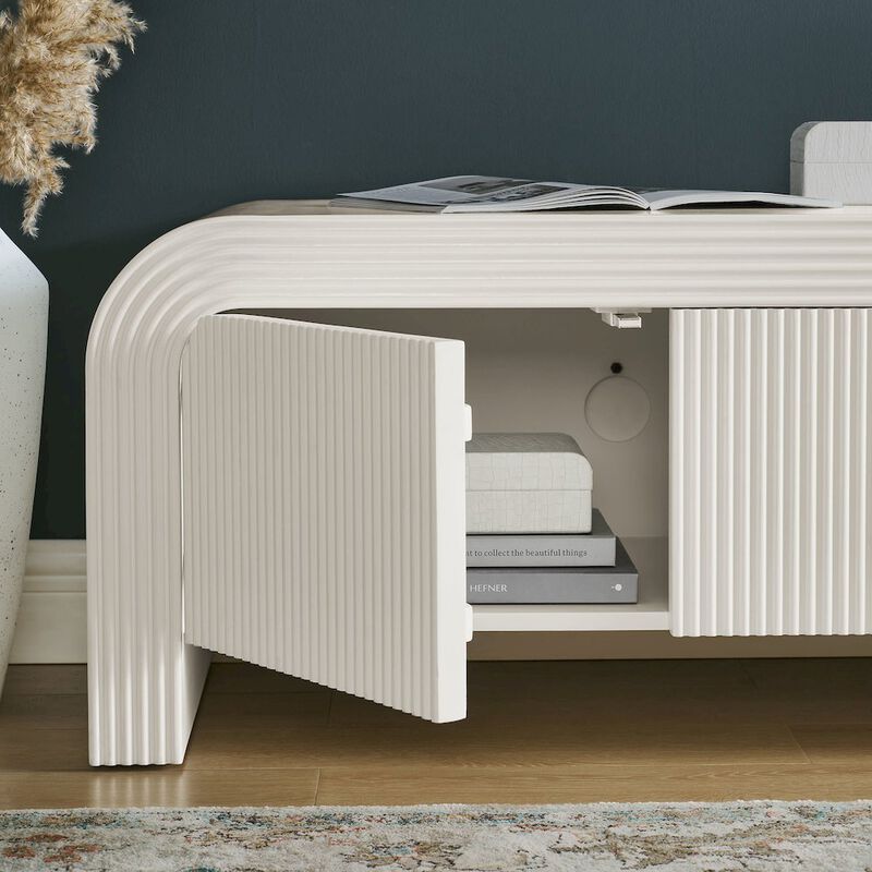 Modway Waterflute 68 Fluted TV Stand image number 1
