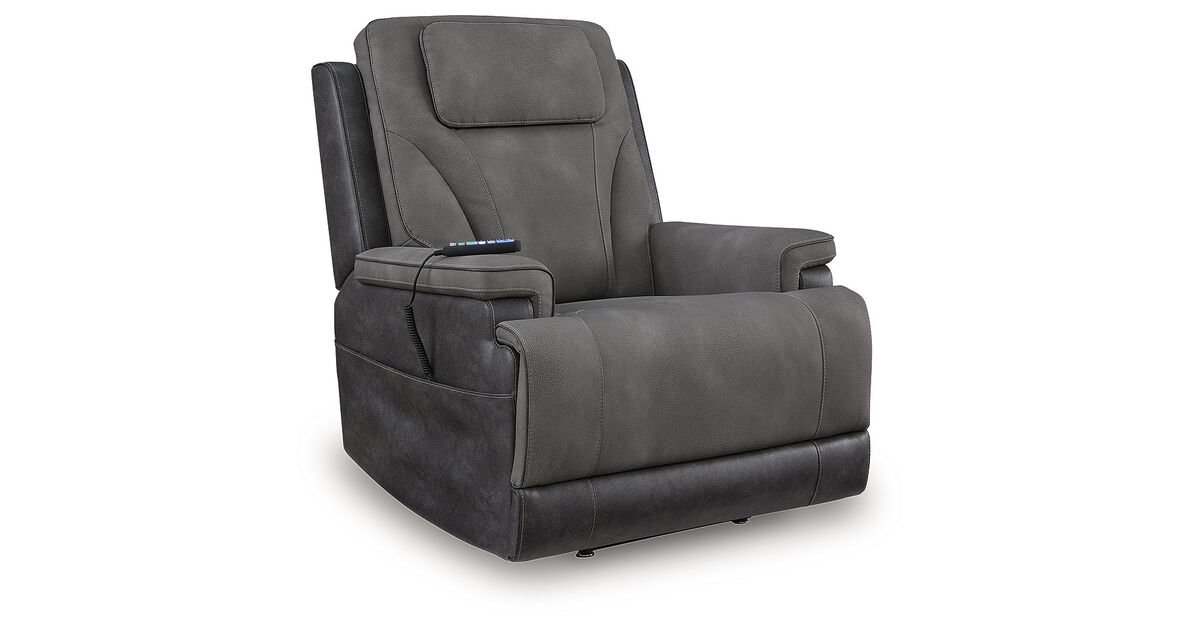 4Z-Serenity Zone Power Lift Recliner in Gray