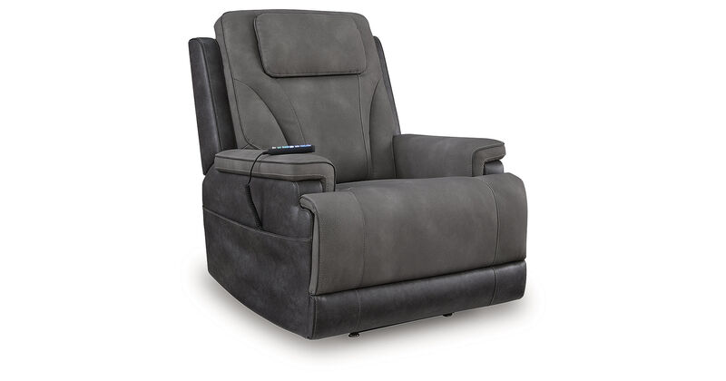 4Z-Serenity Zone Power Lift Recliner in Gray image number 0