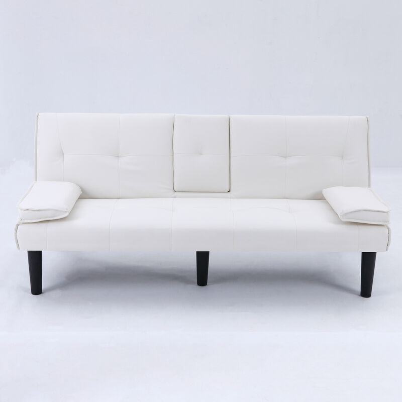 Malwin PVC multi-functional sofa bed image number 0