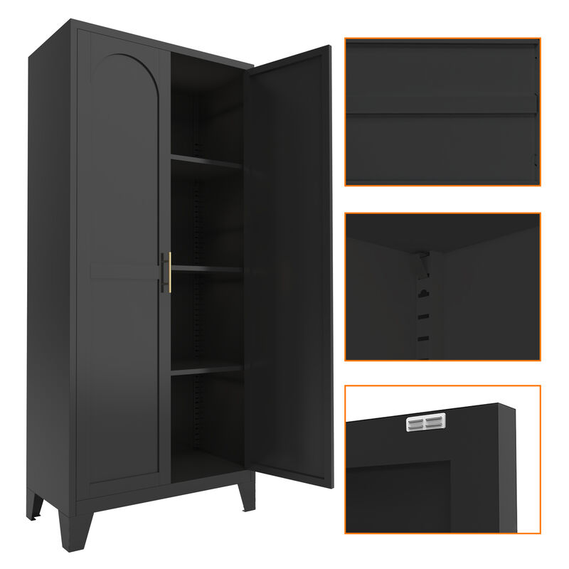 Kegjot 61'' Metal Storage Cabinet image number 2