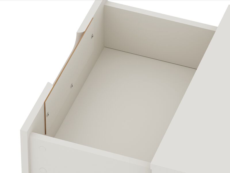 Rockefeller Beige 2-Drawer Nightstands (Set of 2) image number 5