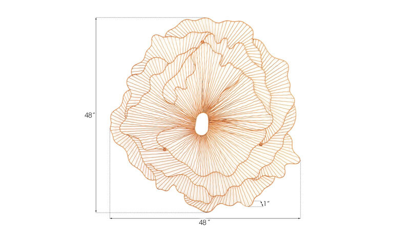 Poppy Flower Large Wall Art