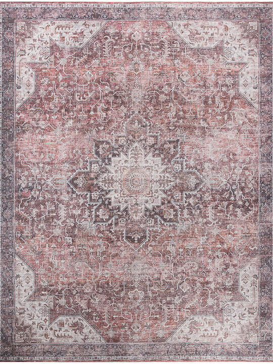 Nourison Washables NWB15 Red 9'2" x 12' Rug
