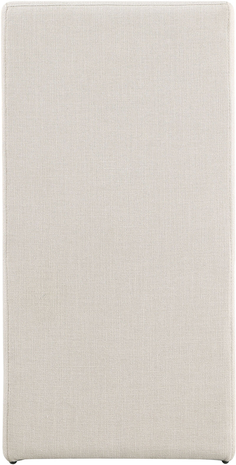 Meridian Furniture Benson Beige Linen Textured Fabric Dining Chair, Set of 2 image number 2