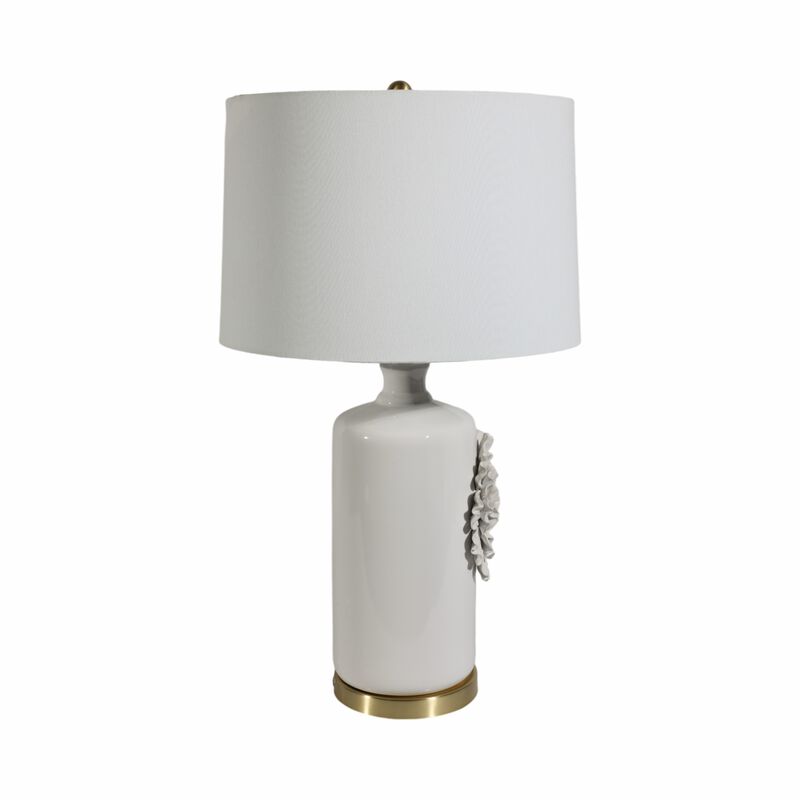 Dahlia Applique Table Lamp image number 3