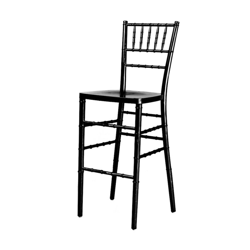 Commercial Seating Products Chiavari Barstool In Black