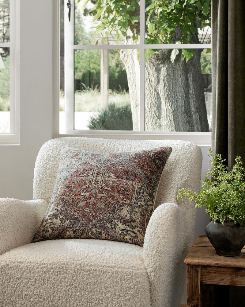 Redwood PAL0016 Pillow Collection by Amber Lewis x Loloi