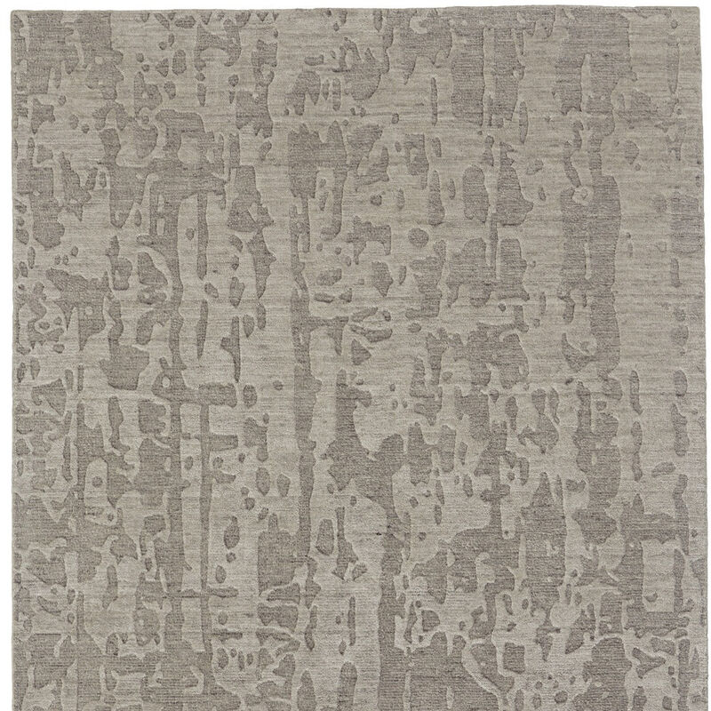 HomeRoots Abstract Hand Woven Area Rug image number 2
