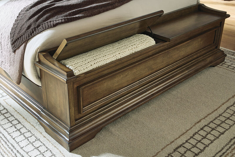 Channley California King Panel Storage Bed image number 3