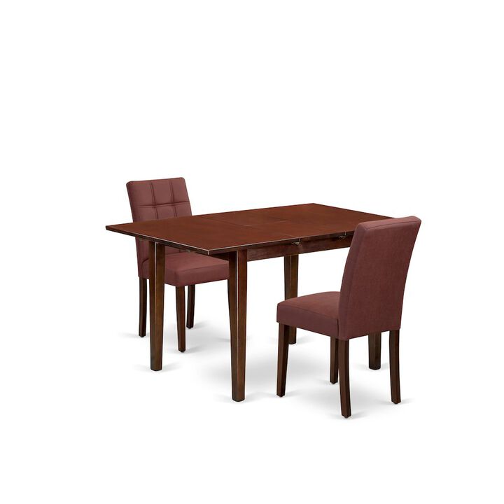 3 Piece Dining Table Set consists A Dining Table
