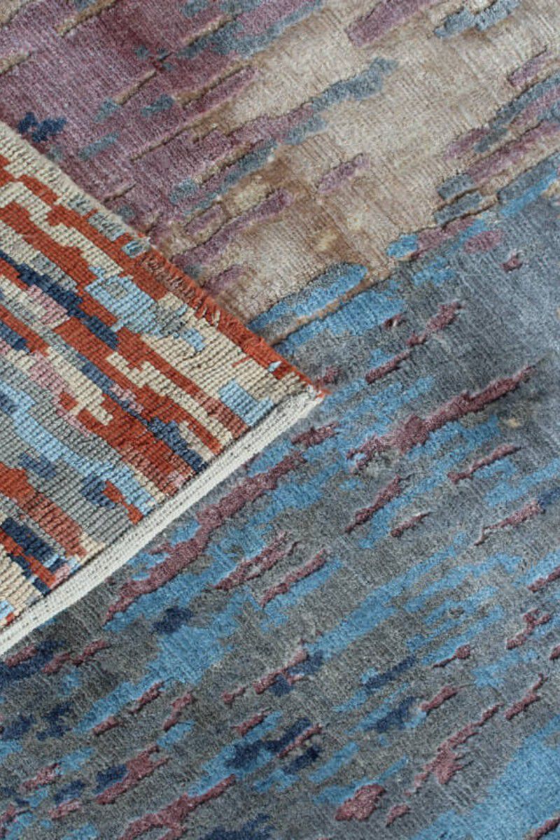 Sedona 94616 Grey/Blue 8' x 10' Rug image number 2