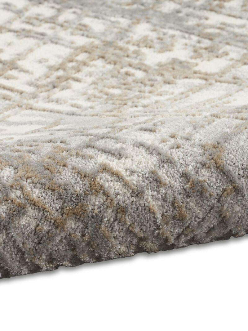 CK950 Rush CK950 Ivory/Gray 5'3" x 7'3" Rug image number 3