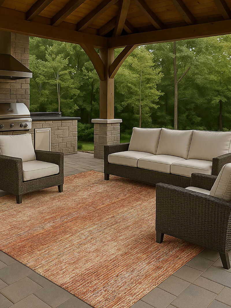 Trevi TV1 Copper 2'3" x 7'6" Rug