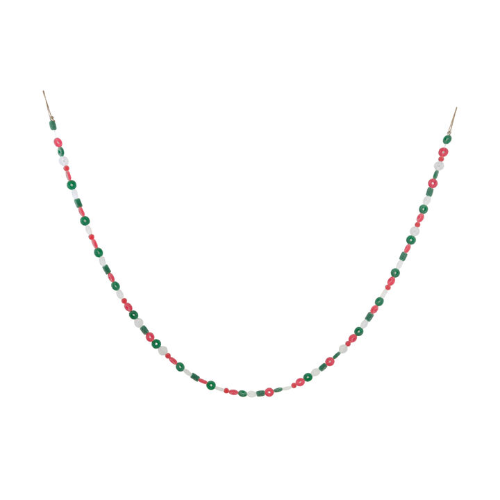 Festive Candy-Inspired Polystyrene Garland, Multicolor