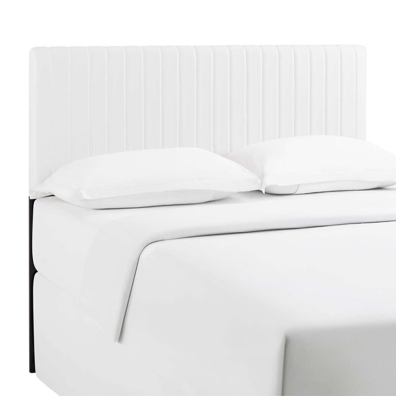 Modway - Keira Full / Queen Faux Leather Headboard White image number 0
