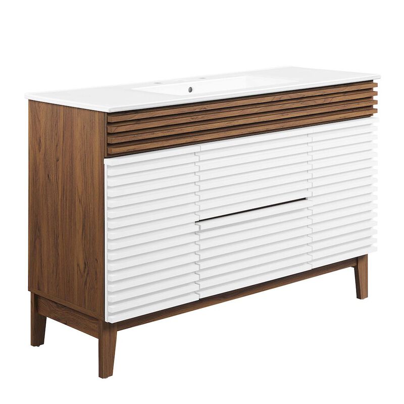 Render 48" Single Sink Bathroom Vanity image number 0