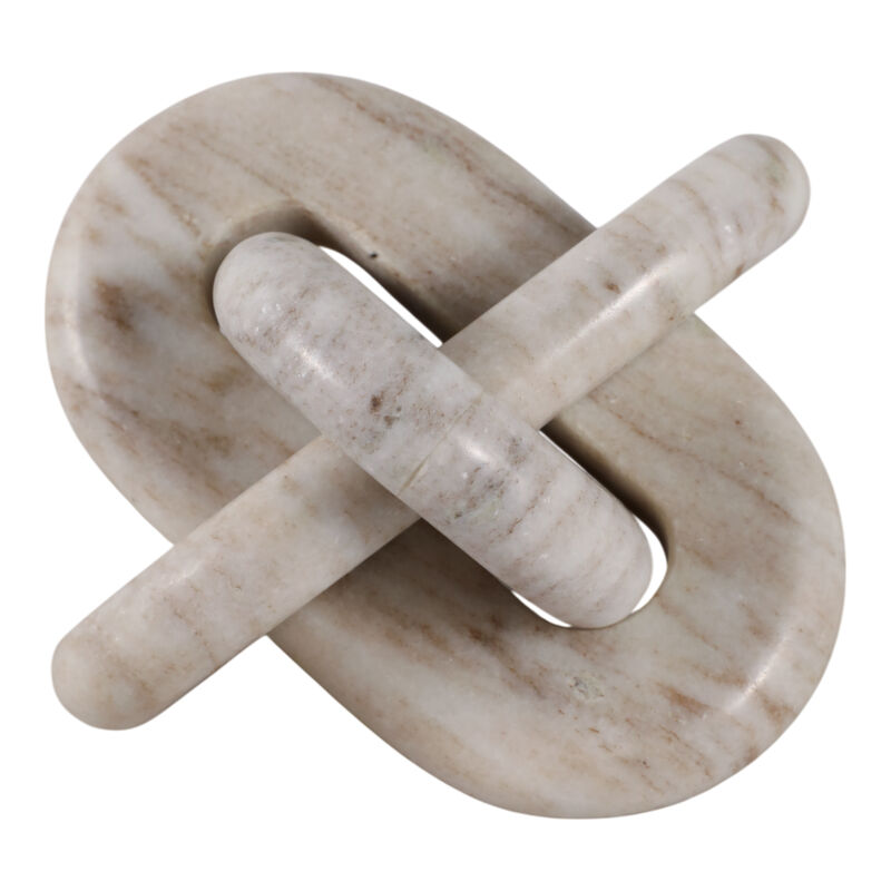 6" Marble Knot, Beige image number 2