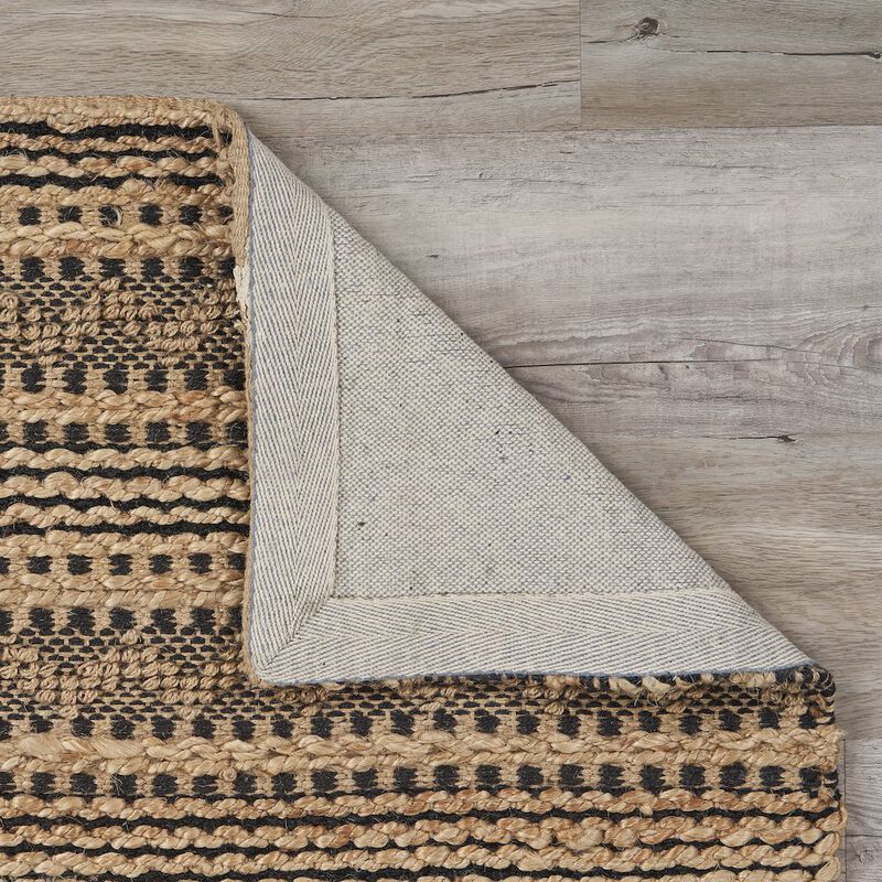 LR Home Natural Fiber Jute Blend Area Rug Indoor image number 3