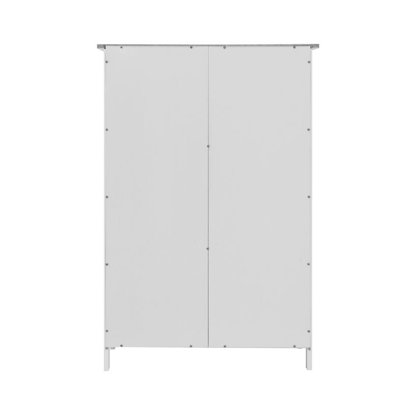 TATEUS White Bathroom  Floor Cabinet