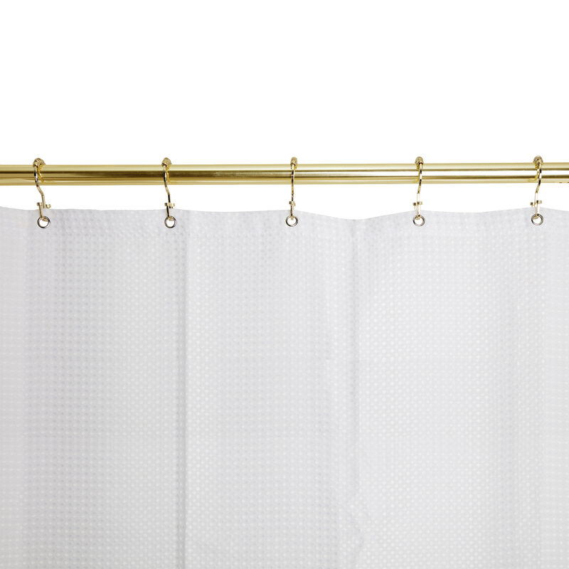 Utopia Alley Rust-Resistant Metal Double Shower Curtain Hooks, Shower Hooks Hangers for Bathroom, Kitchen Utensils, Curtains, Clothing, Towels etc - Set of 12 image number 3