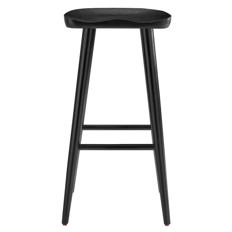 Saville Backless Wood Bar Stools Set of 2 image number 6
