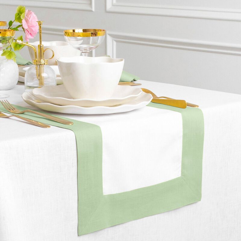 Christmas Linen Table Runner - Contempo, Solino Home