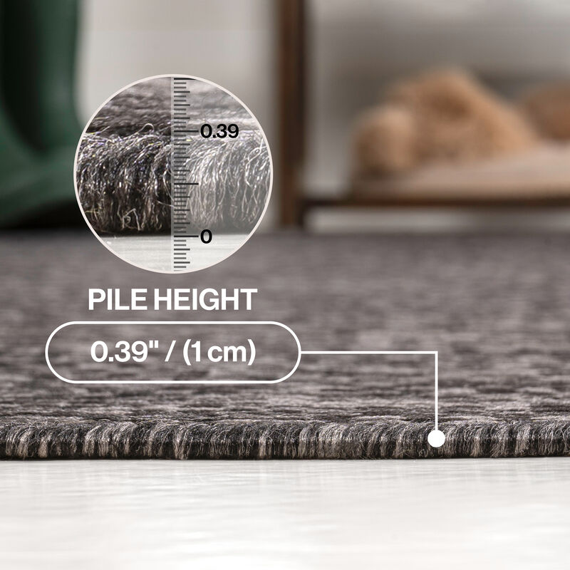 Lucian Modern Geometric Abstract Two-Tone Indoor/Outdoor Area Rug