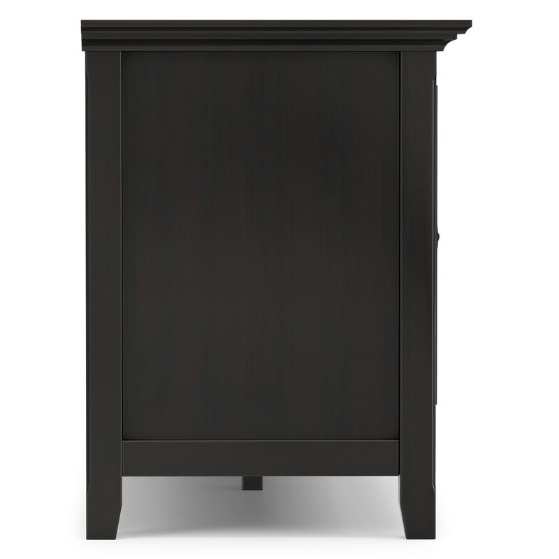 Amherst 72 inch Wide Solid Wood Transitional TV Stand in Hickory Brown image number 6